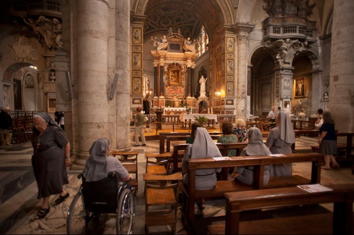 Rome - Santa Maria del Popolo Church - Italy
