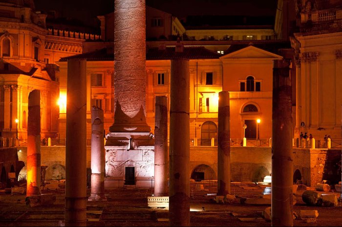 Rome - Foro Traiano - Colonna Traiana - Italy