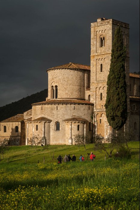 Toscana - Abbazia di Sant'Antimo - Italia