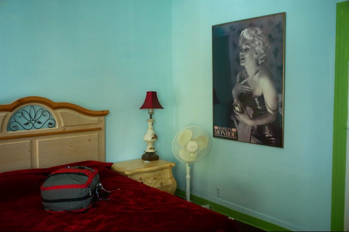 Portrait of Marilyn Monroe en el Hollywood International Hostel