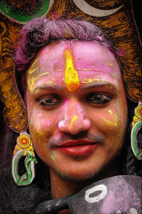 INDIA - MATHURA - Uttar Pradesh - Holi Festival